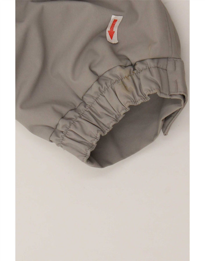 Jaqueta de chuva masculina Murphy & Nye Reino Unido 42 XL cinza nylon