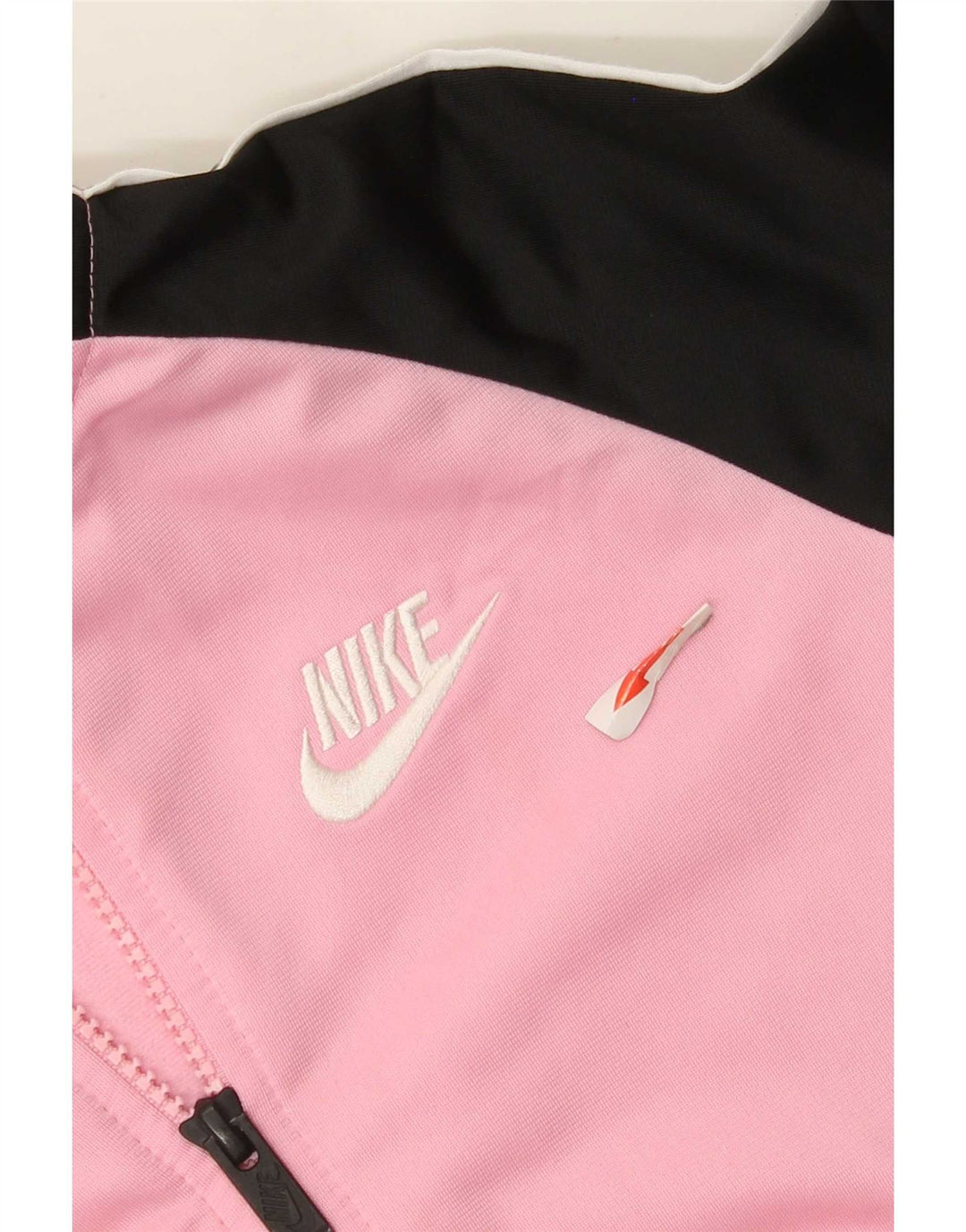 Jaqueta Nike Girls Tracksuit Top 5-6 Anos Médio Rosa Colorblock Poliéster