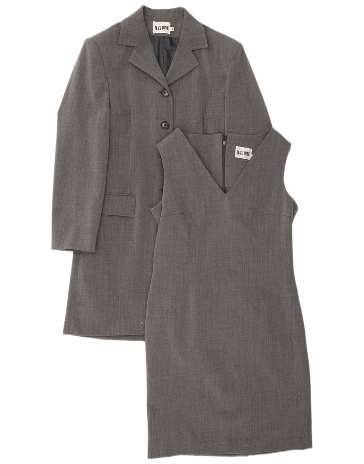 Conjunto de 2 peças feminino Max Dine IT 44 lã cinza médio