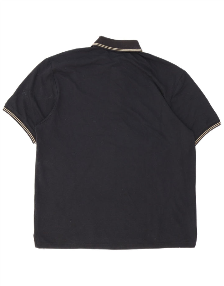Camisa polo masculina CHAMPION 2XL algodão listrado preto