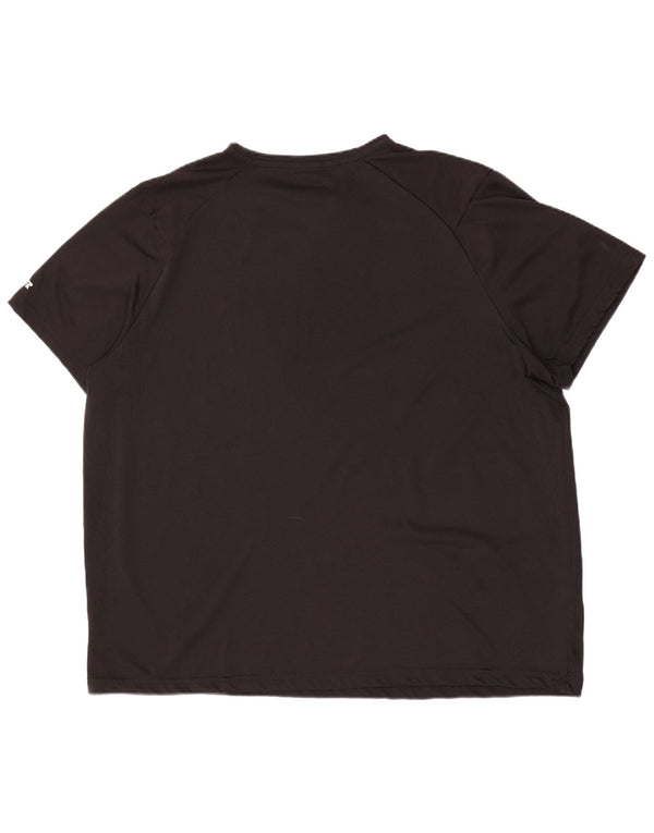 Camiseta masculina Russell Athletic Dri-Power Top XL poliéster preto