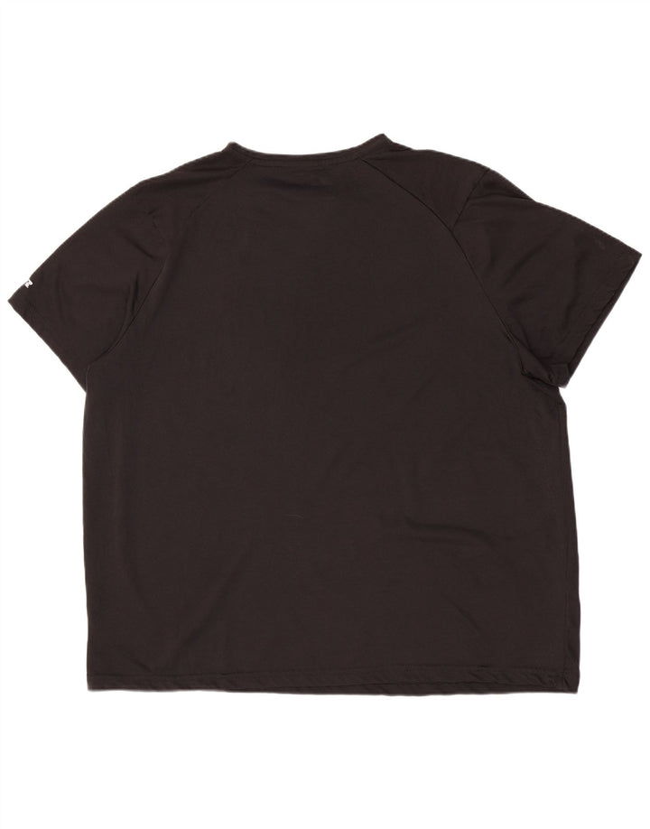 Camiseta masculina Russell Athletic Dri-Power Top XL poliéster preto