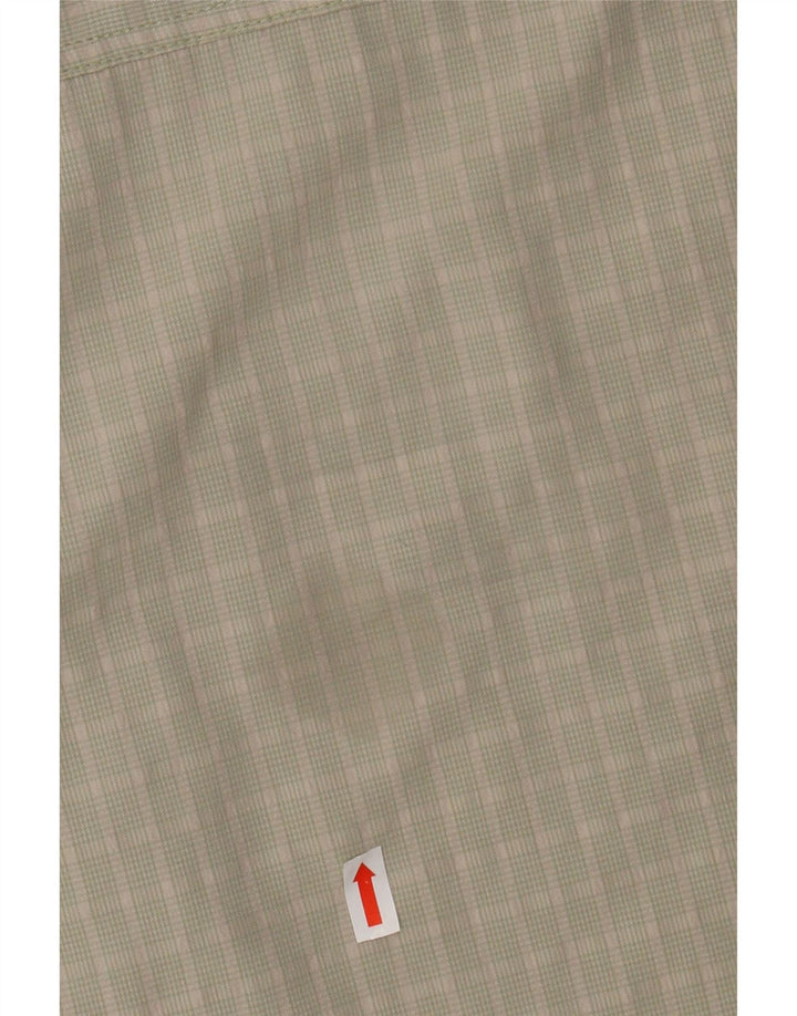 Camisa masculina de manga curta The North Face XL verde xadrez poliéster