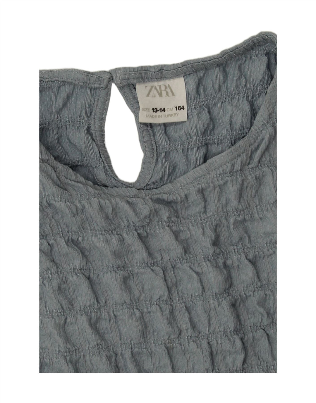 Blusa sem mangas Zara Girls 13-14 anos Azul