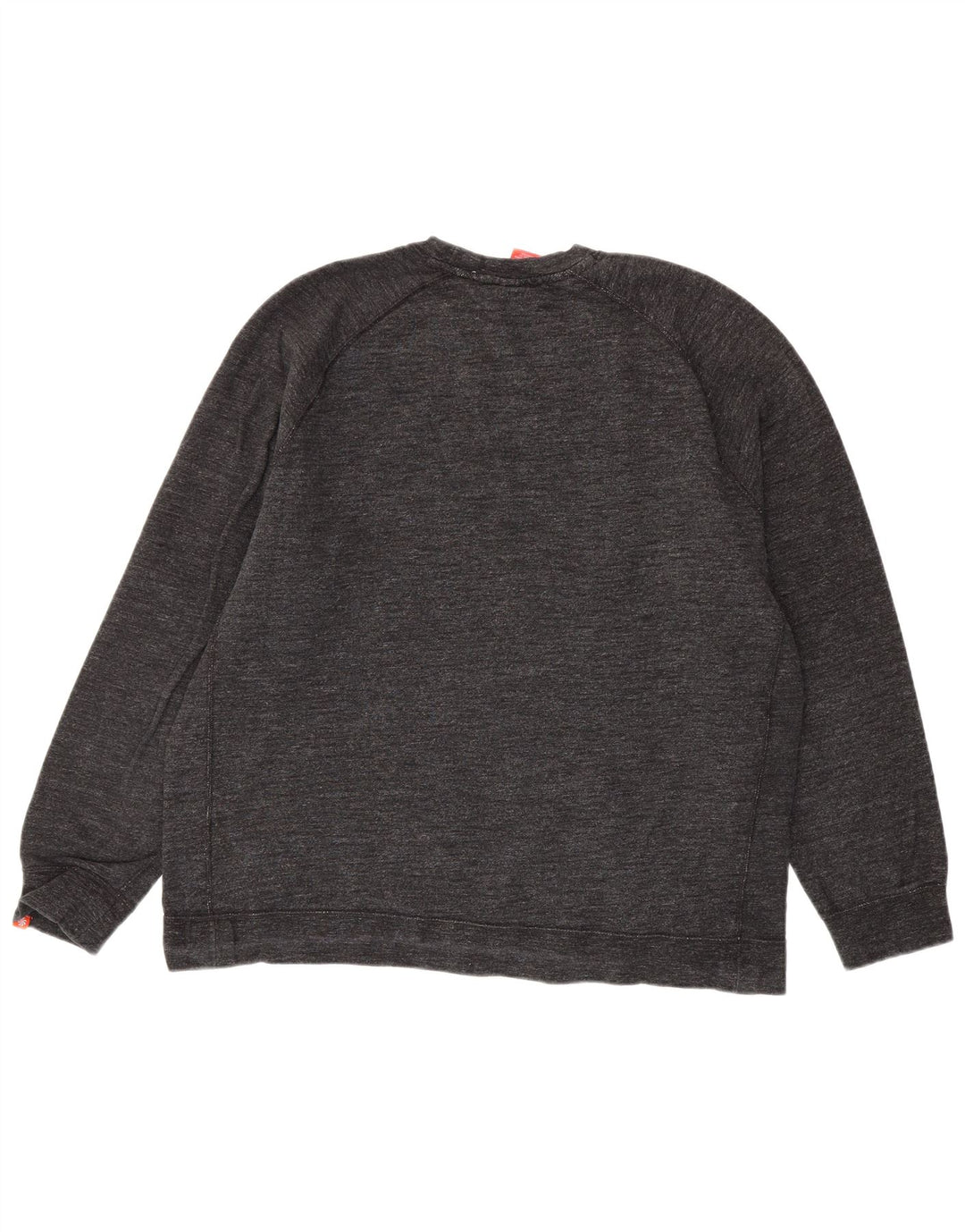 Moletom masculino Nike Jumper 2XL cinza manchado de algodão