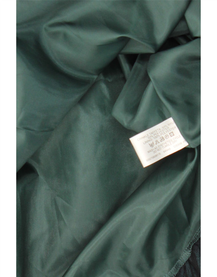 Vestido feminino Bay sem alças UK 10 pequeno nylon verde