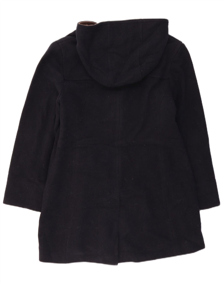 Casaco duffle feminino com capuz BEXLEYS EU 44 XL lã azul marinho