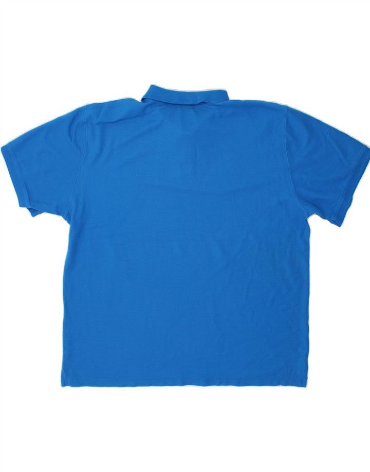 L.L.BEAN Mens Polo Shirt 2XL Blue Cotton Vintage L.L.Bean and Second-Hand L.L.Bean from Messina Hembry 