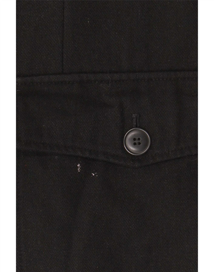 Jaqueta utilitária masculina Levi's UK 40 grande lã preta