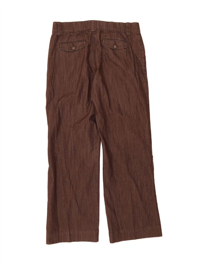 LEE Womens Straight Chino Trousers US 14 XL W34 L32 Brown Cotton Vintage Lee and Second-Hand Lee from Messina Hembry 