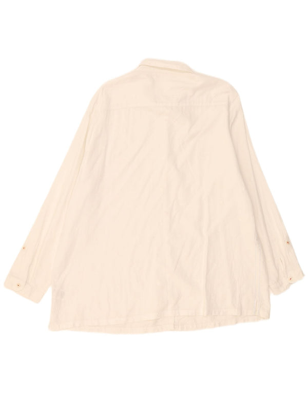 Camisa feminina White Stuff UK 22 3XL algodão