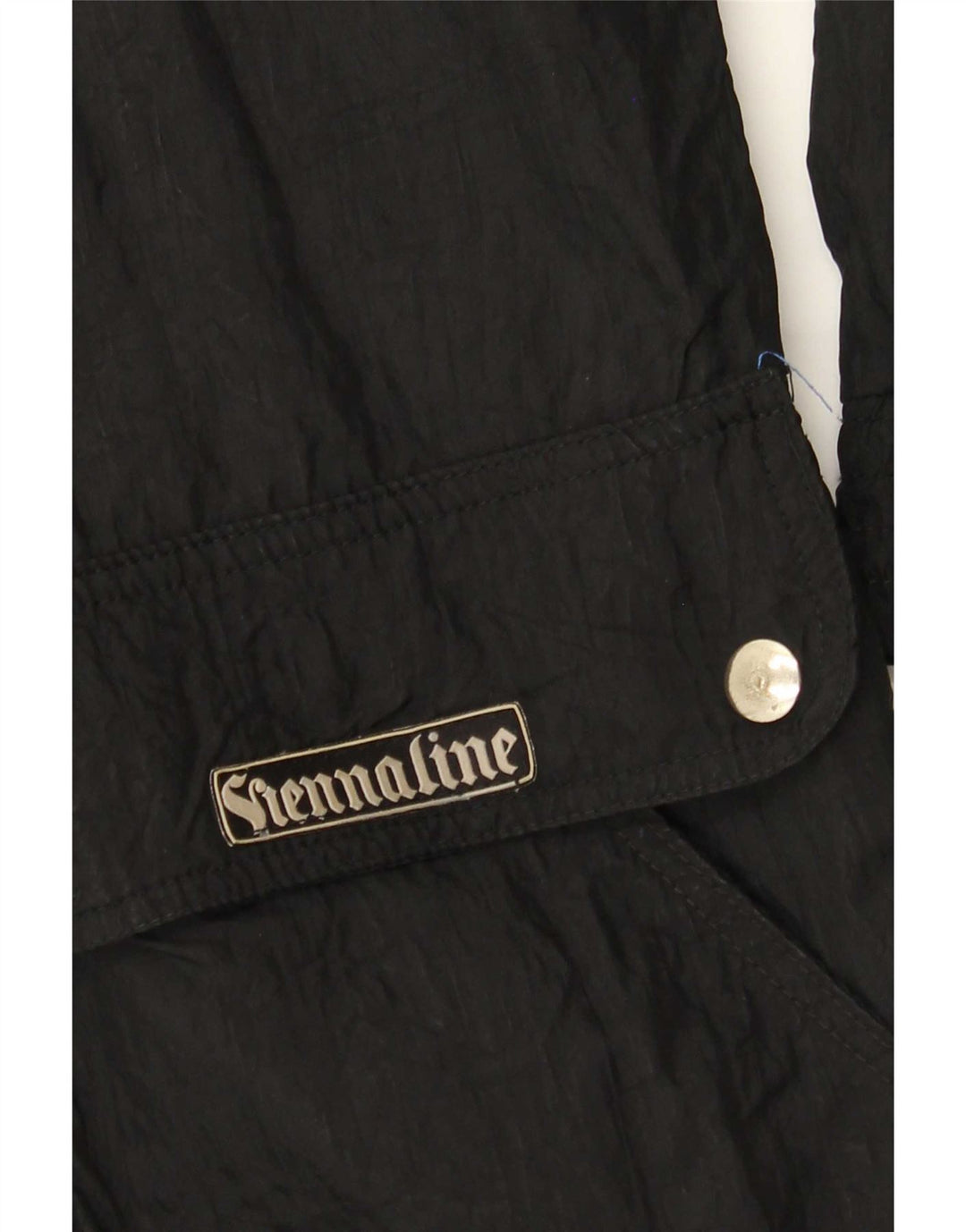 Jaqueta bomber masculina vintage UK 42 XL preta