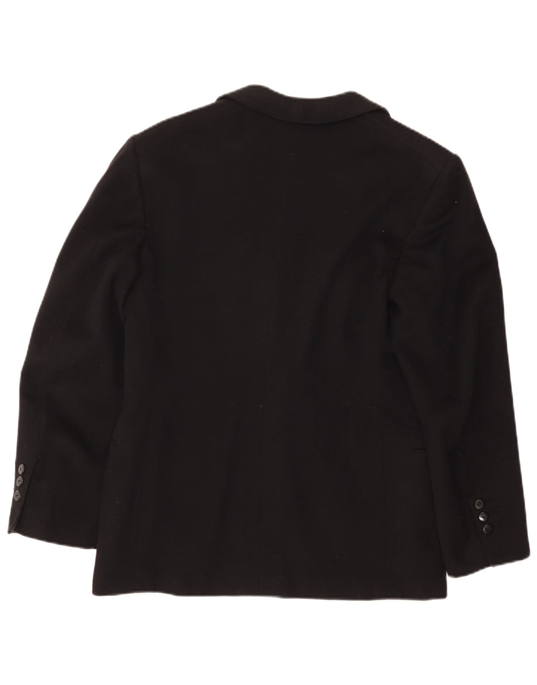 Jaqueta blazer masculina vintage com 1 botão Reino Unido 36 pequena preta