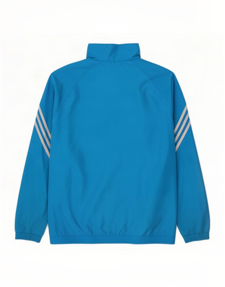 Jaqueta Adidas Mens Graphic Tracksuit Top Azul Médio Poliéster