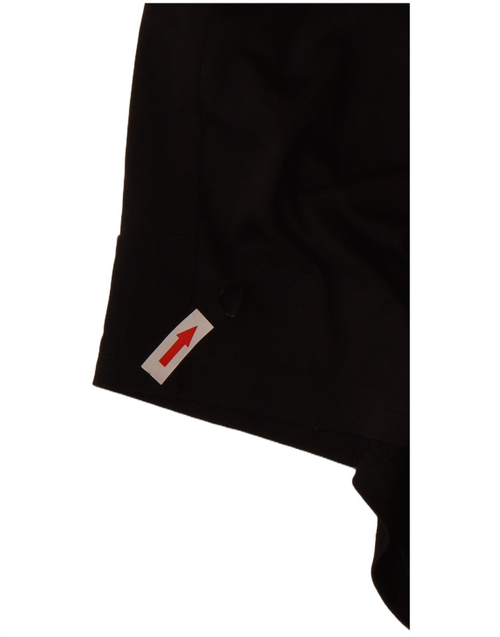 Shorts esportivos Adidas Boys Climalite 11-12 anos preto poliéster