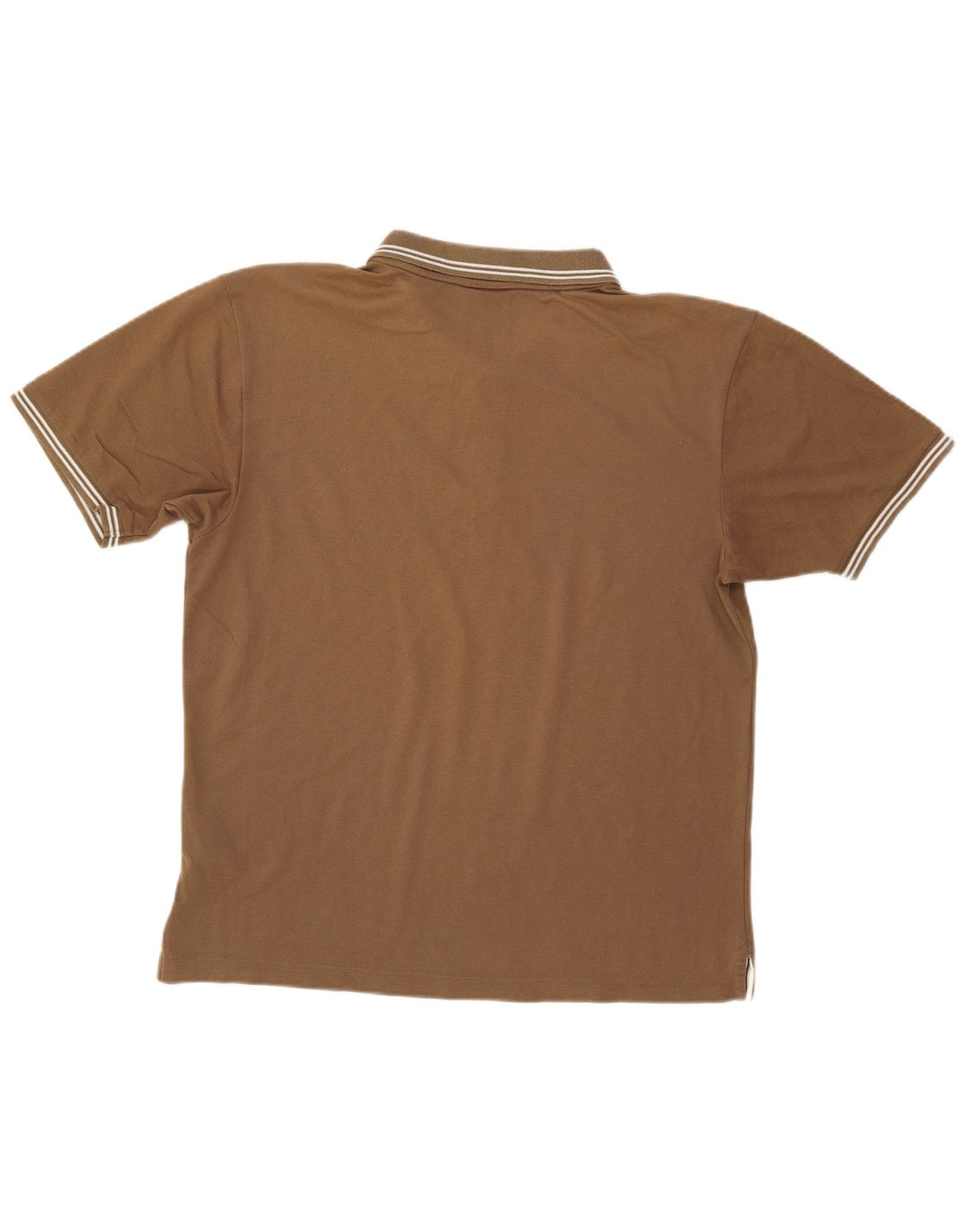 Camisa polo masculina CHAMPION grande algodão marrom