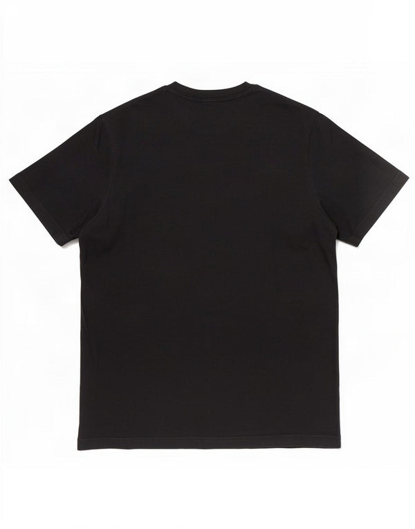 Adidas Mens Camiseta Top Grande Algodão Preto