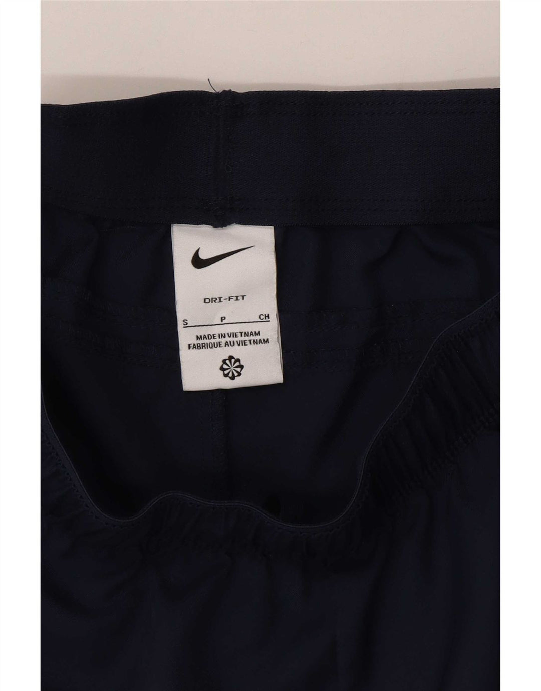 Shorts esportivos masculinos Nike Dri Fit pequenos poliéster azul marinho