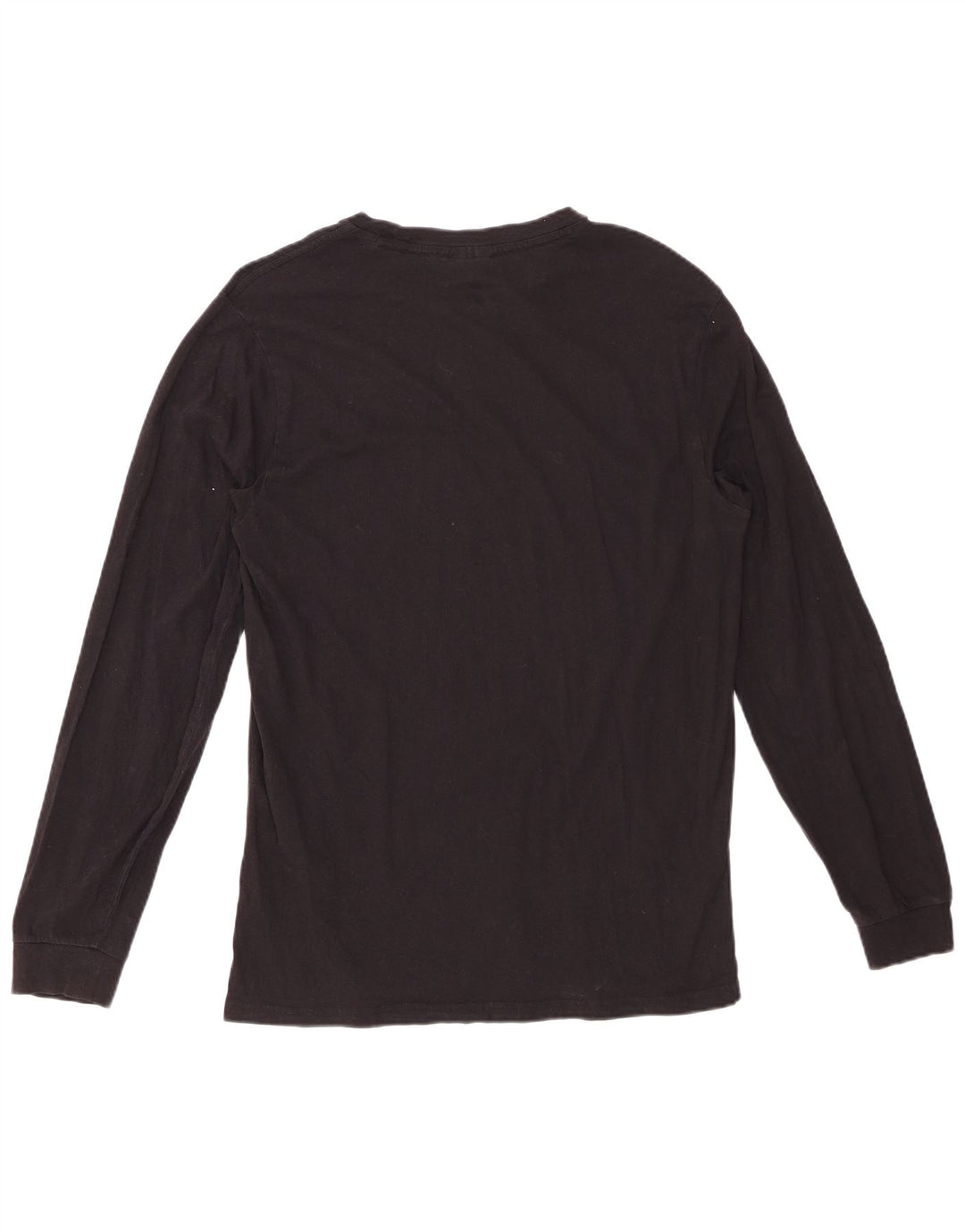 CHAMPION Mens Top Manga Longa Médio Preto