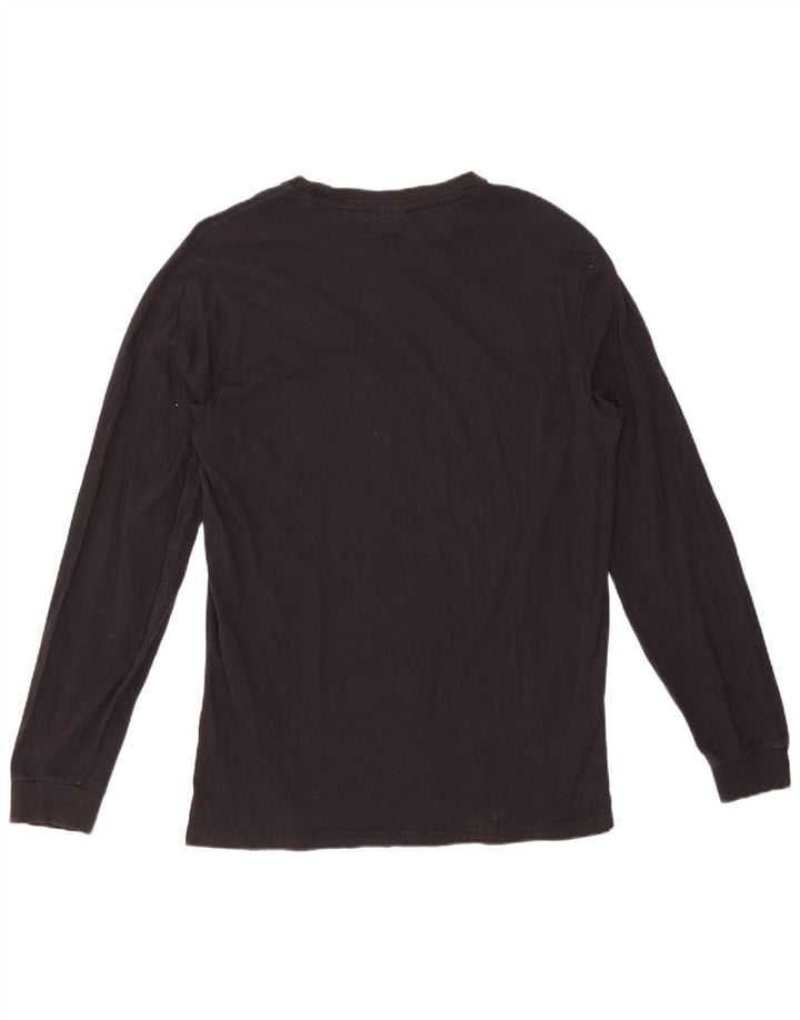 CHAMPION Mens Top Manga Longa Médio Preto