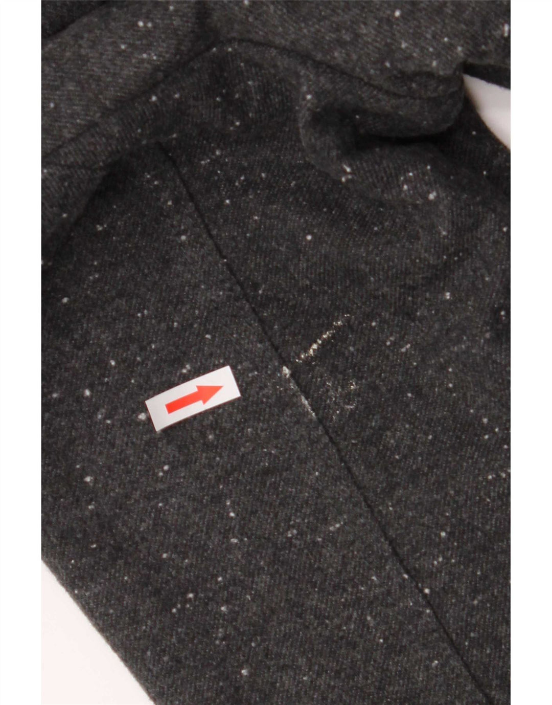 Jaqueta masculina Sherpa Hollister UK 38 poliéster cinza médio