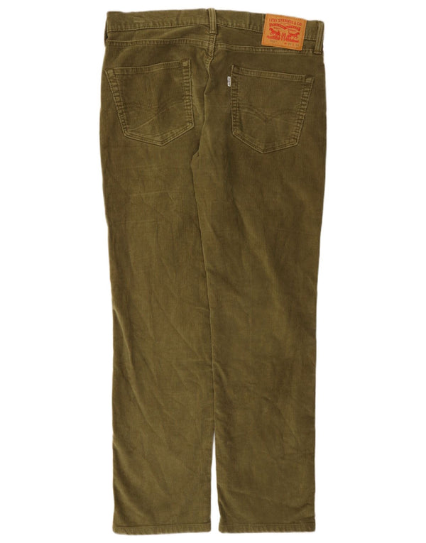Calça Levi's Masculina 511 Slim Corduroy W33 L30 Algodão Cáqui