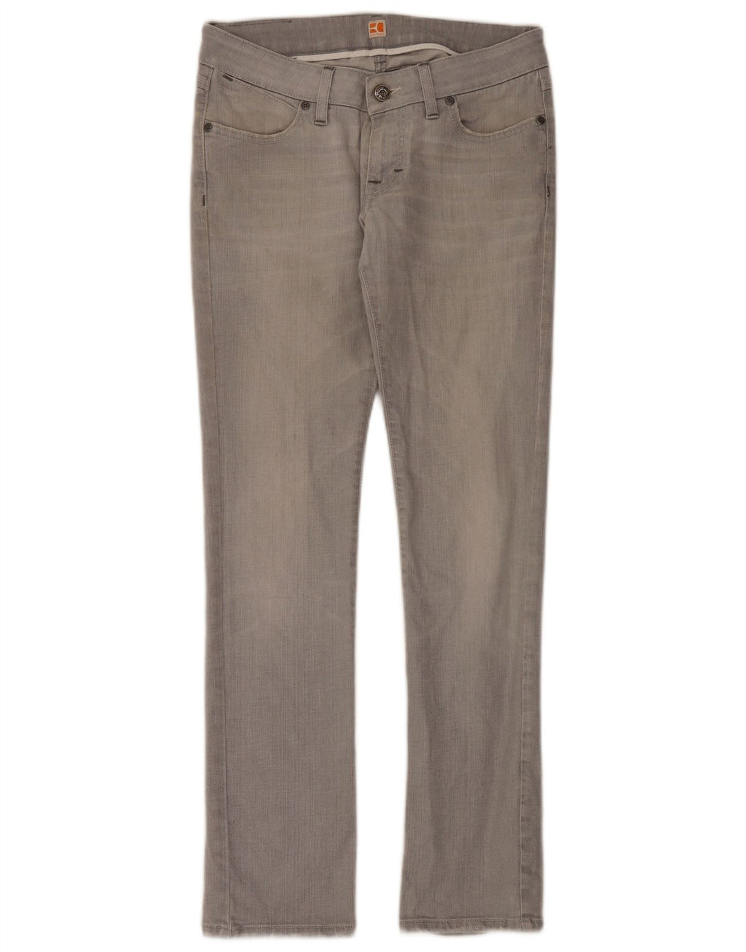 Hugo Boss Jeans Slim Feminino W28 L32 Algodão Cinza