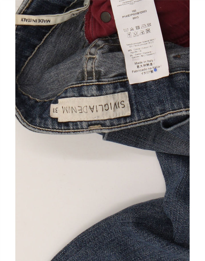 SIVIGLIA Jeans Slim Feminino W31 L30 Azul Algodão
