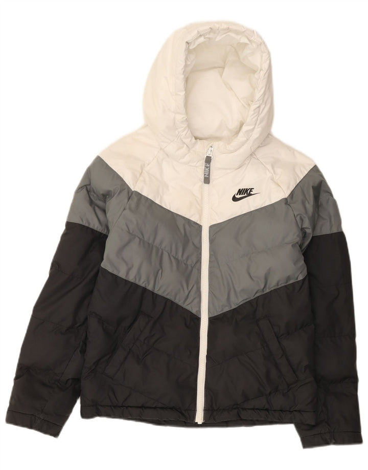 Jaqueta acolchoada masculina NIKE 10-11 anos médio multicolorido Colourblock
