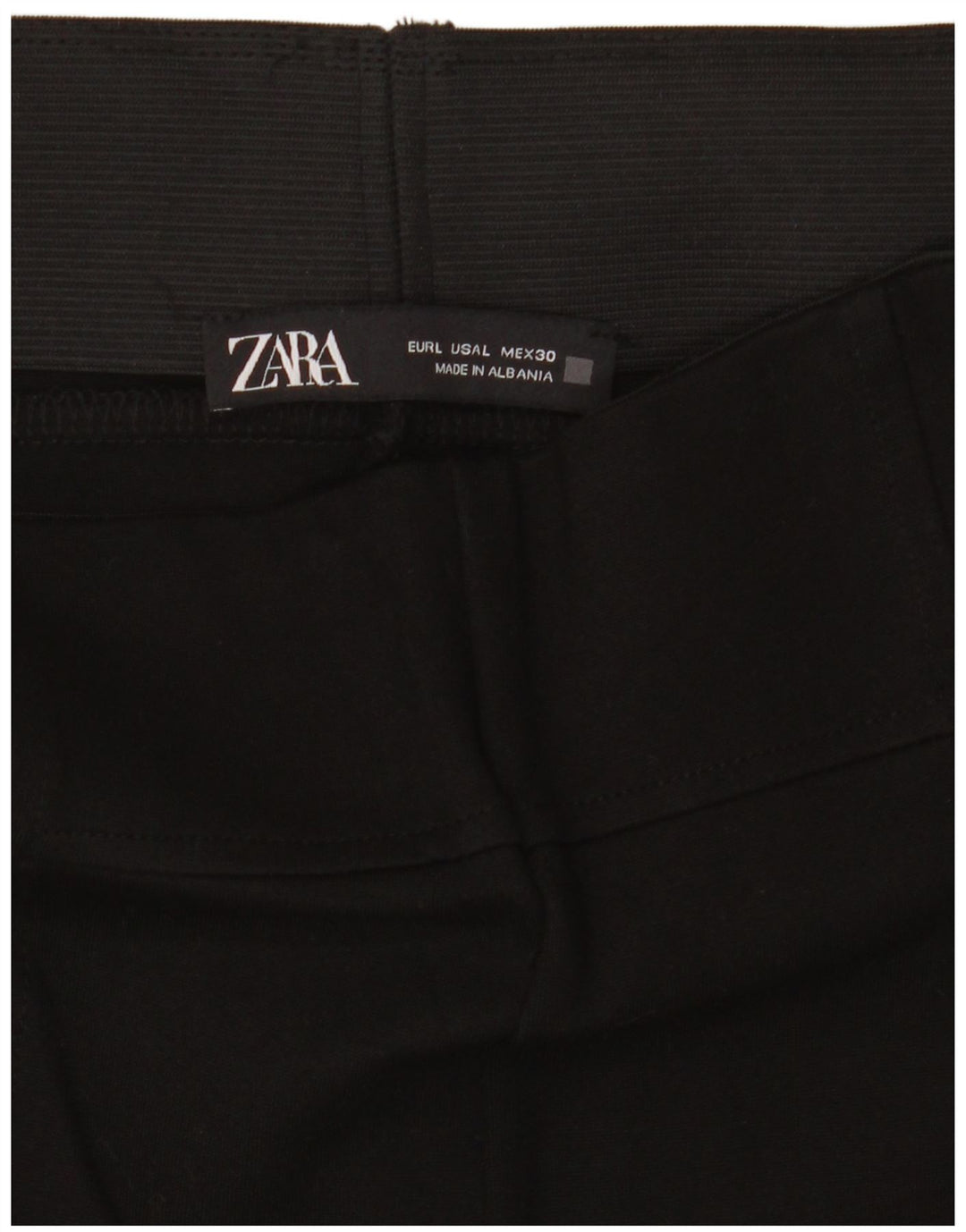 ZARA Calça Chino Feminina Slim W34 L28 Preta