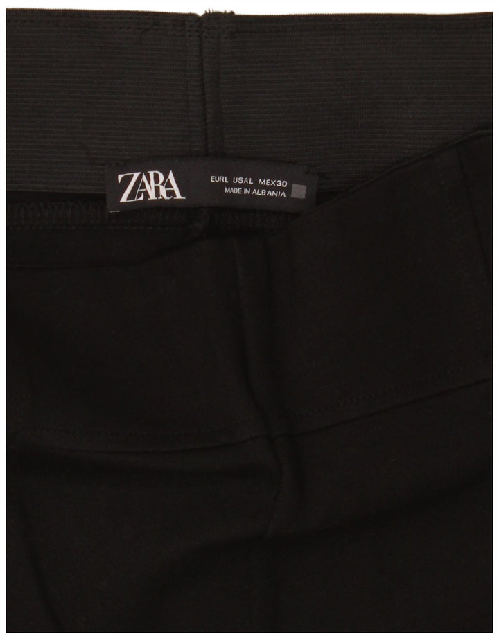 ZARA Calça Chino Feminina Slim W34 L28 Preta