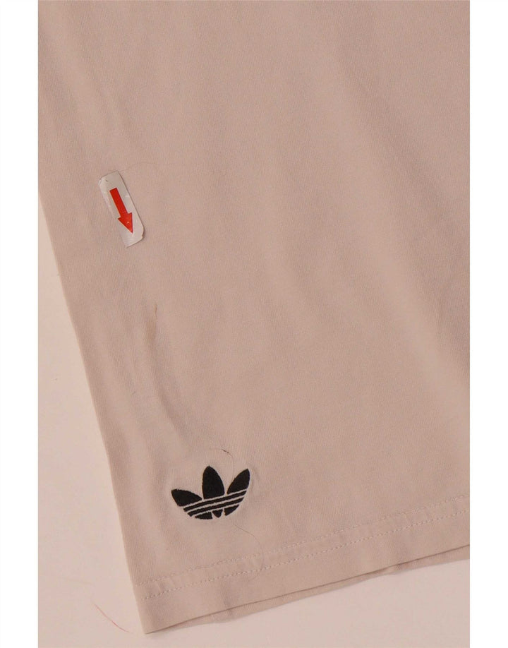 Camiseta Adidas Meninos 11-12 Anos Branco