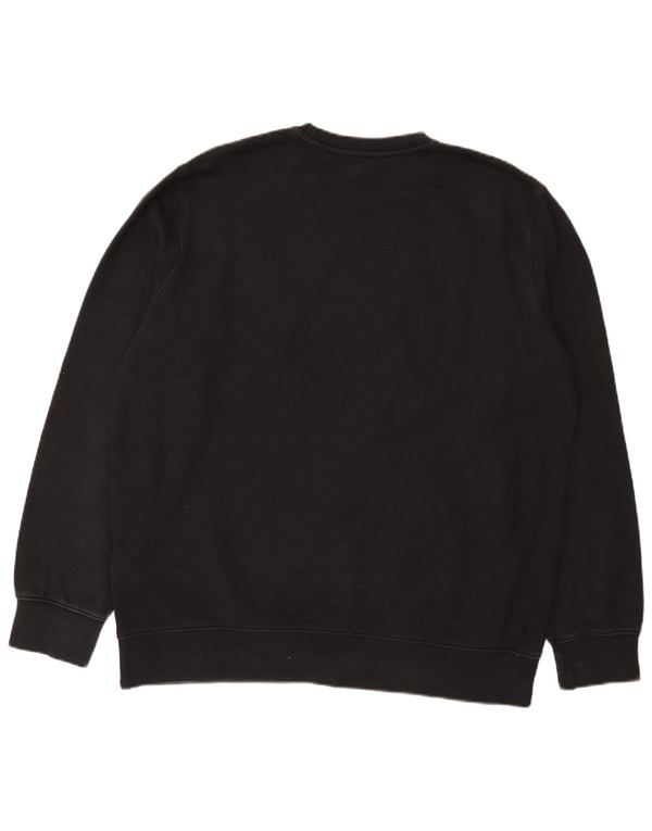 Moletom masculino Levi's Standard Fit grande algodão preto