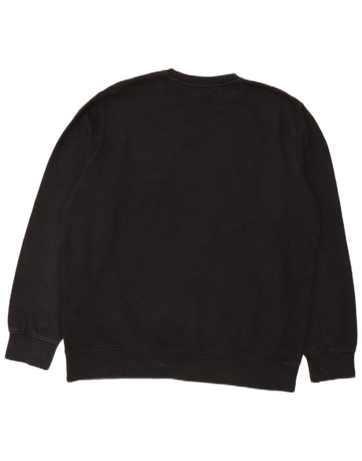 Moletom masculino Levi's Standard Fit grande algodão preto