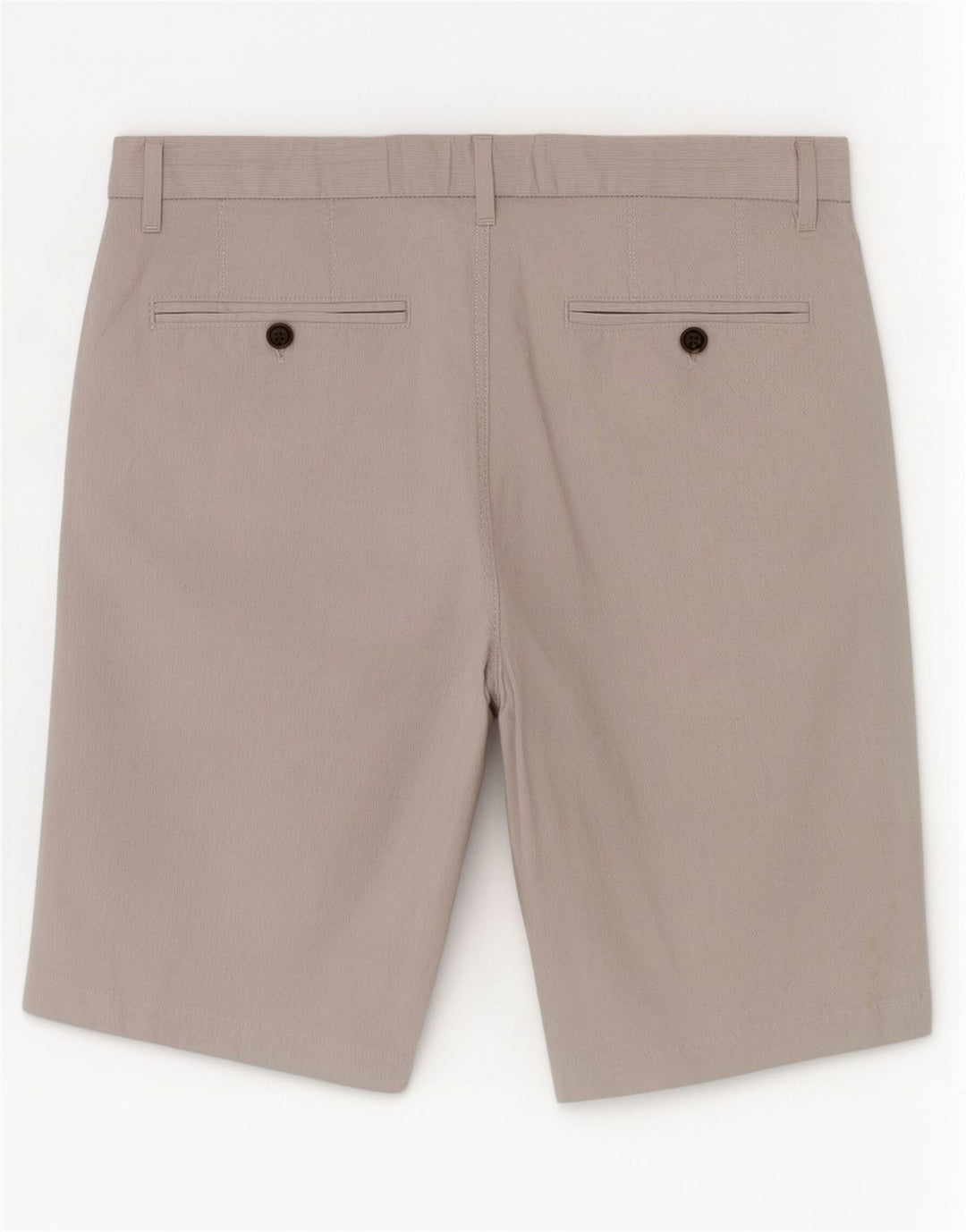 Shorts chino masculino Marks & Spencer W32 algodão listrado cinza médio