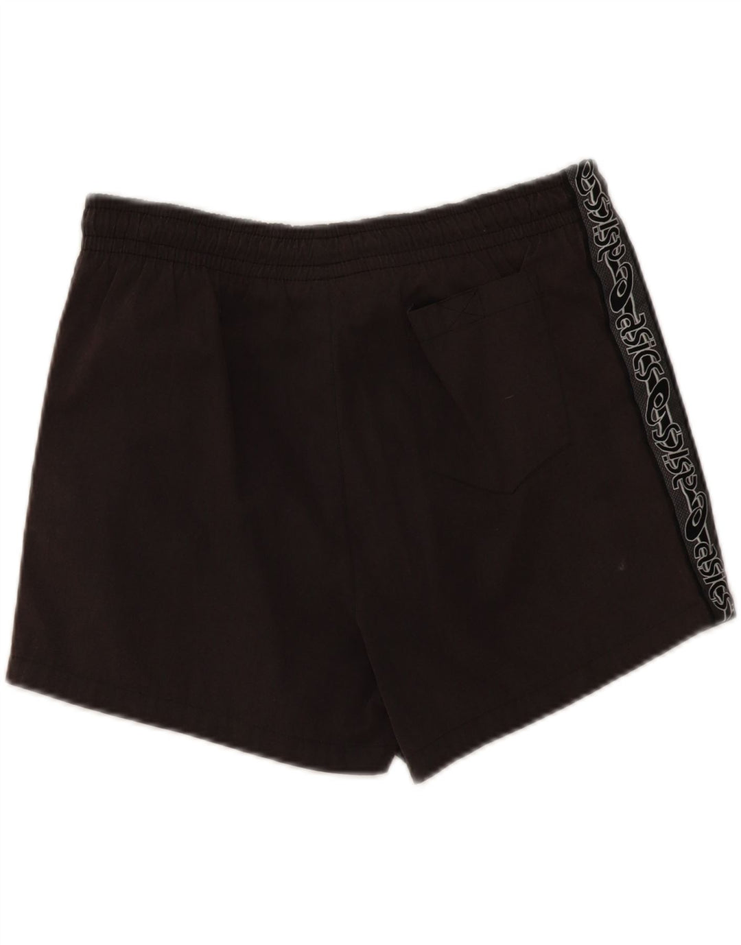 Shorts de natação masculino Asics Graphic pequeno preto