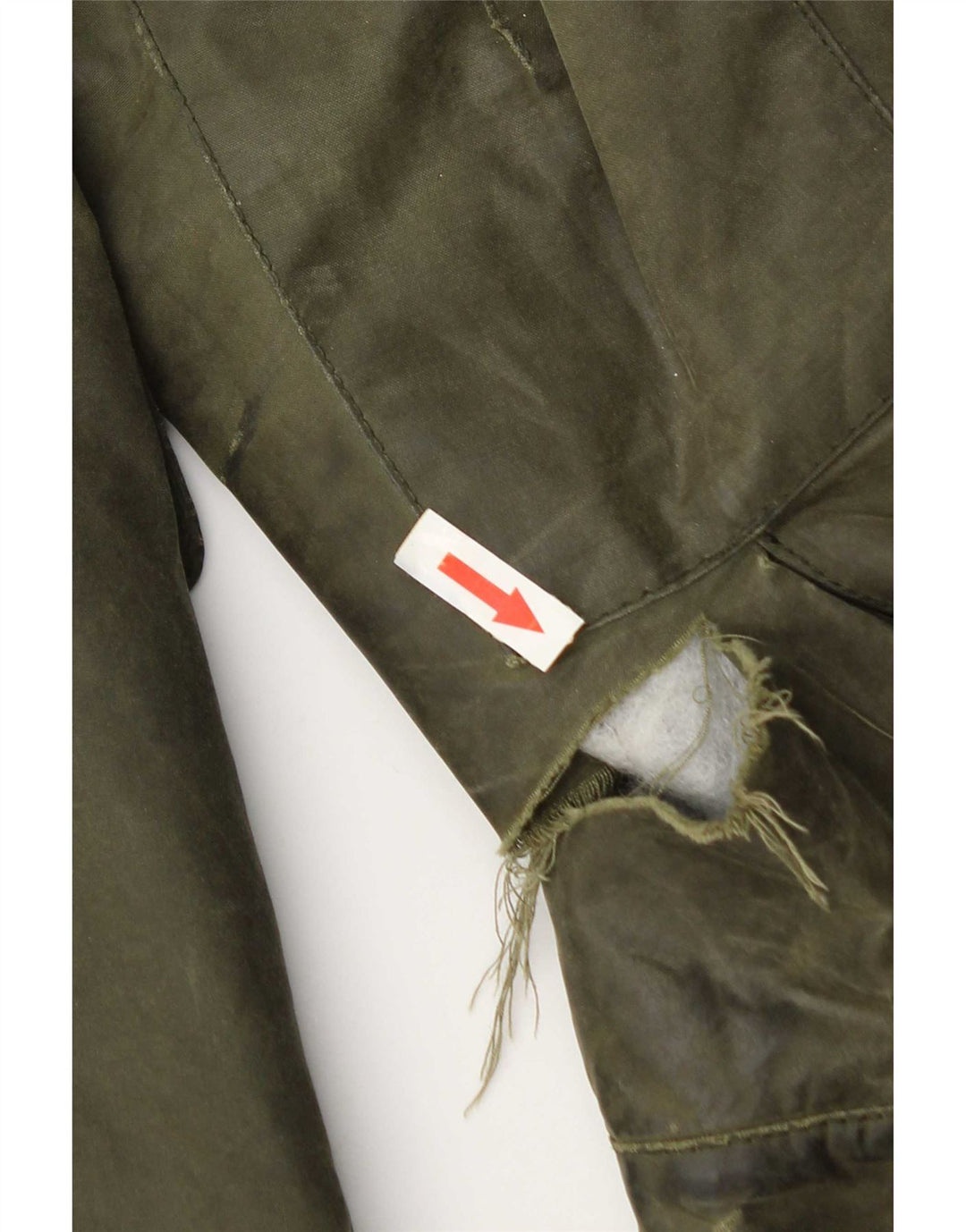 Jaqueta masculina de algodão encerado Barbour Reino Unido 36 algodão verde pequeno
