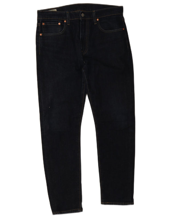 Calça jeans masculina Levi's 512 Slim Tapered W33 L30 azul marinho algodão