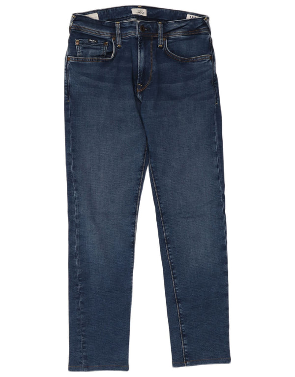 PEPE Jeans Feminino Slim W28 L28 Azul Algodão