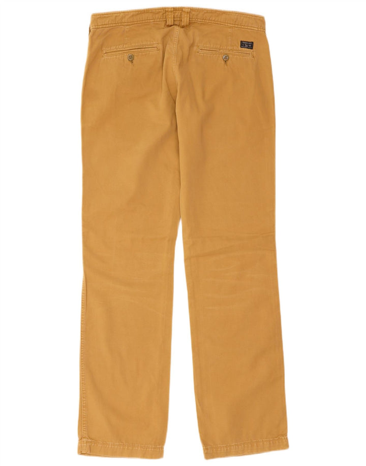 Calça chino masculina WOOLRICH reta W34 L34 bege