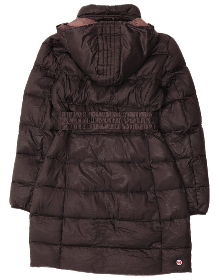 Casaco acolchoado com capuz feminino Colmar UK 14 médio preto