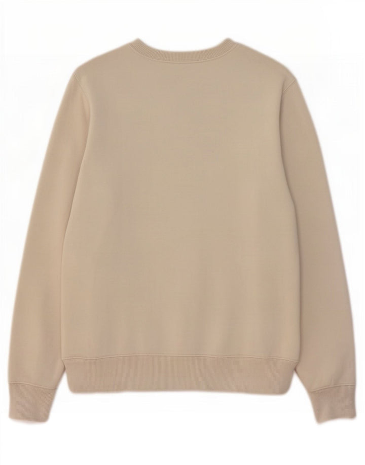 Moletom gráfico masculino Nike Jumper pequeno algodão bege