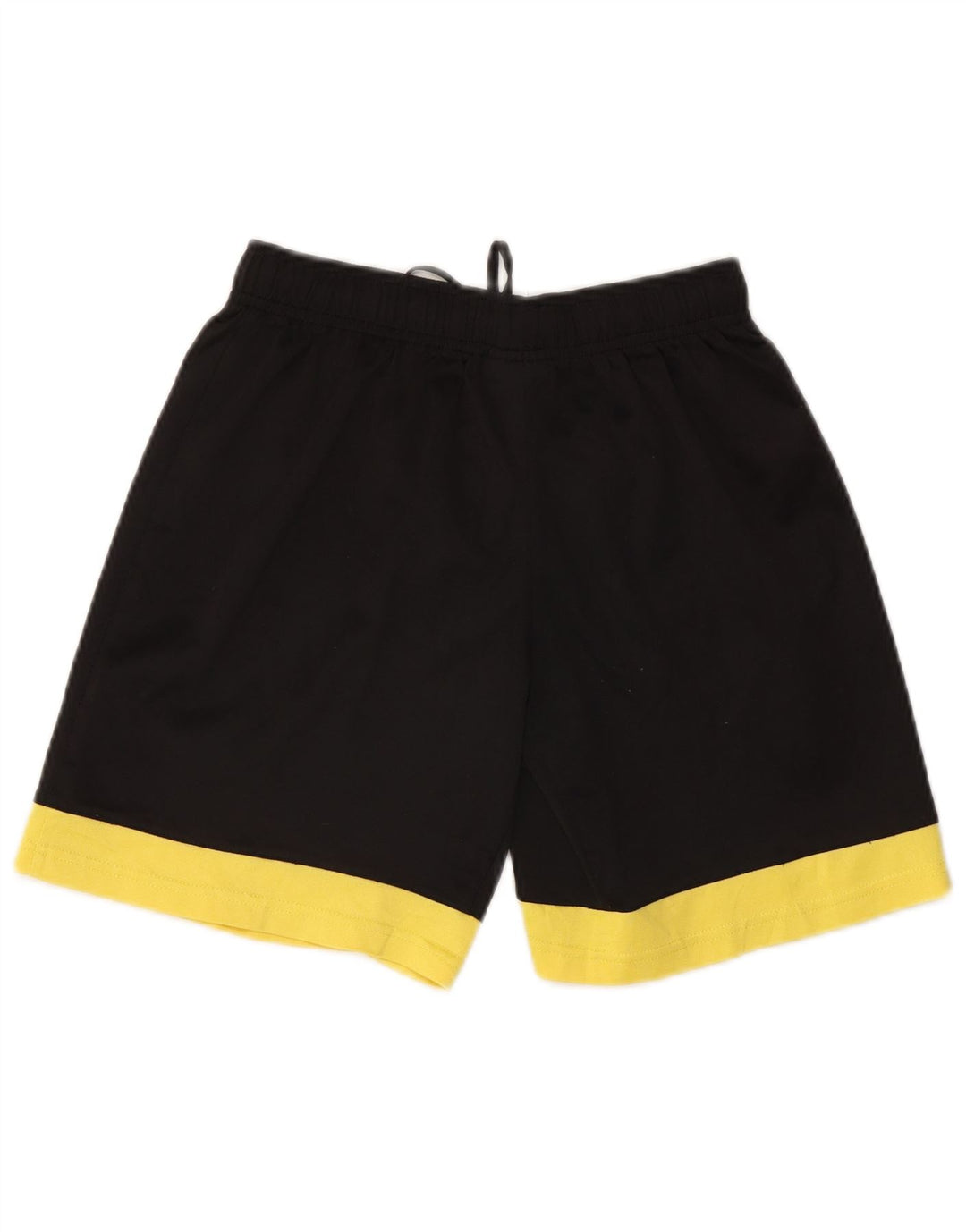 Shorts esportivos masculinos UMBRO pequenos blocos coloridos pretos