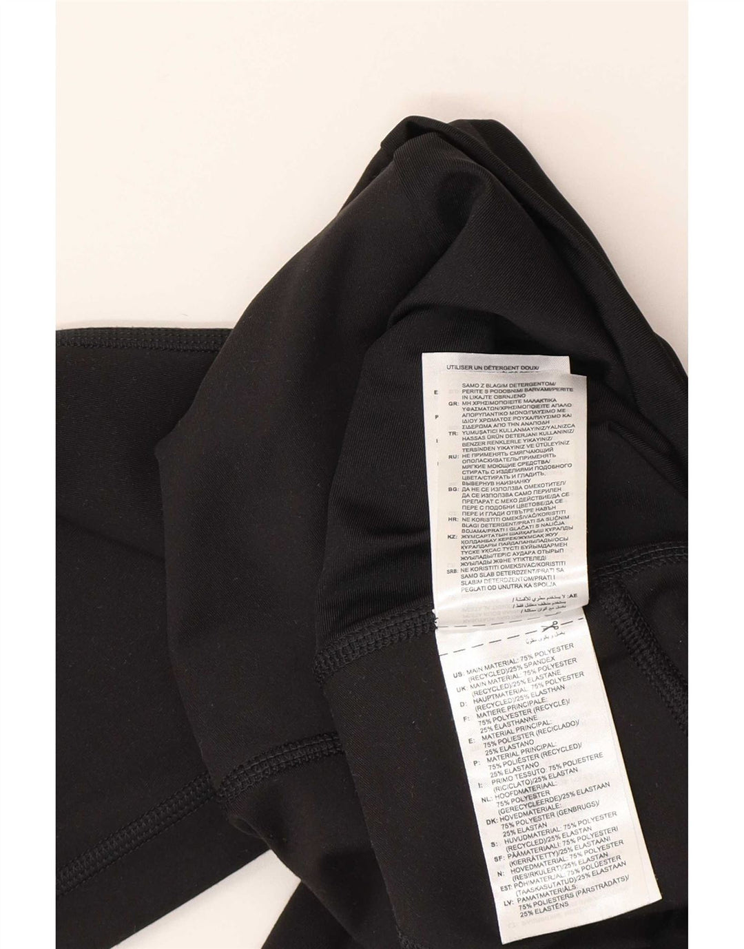 Adidas Womens Maternity Capri Leggings UK 12/14 Médio Preto Poliéster