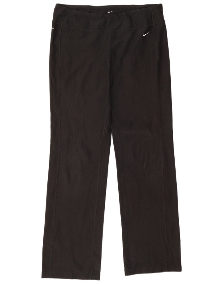 Calça Nike Dri Fit Feminina UK 14 Grande Poliéster Preto