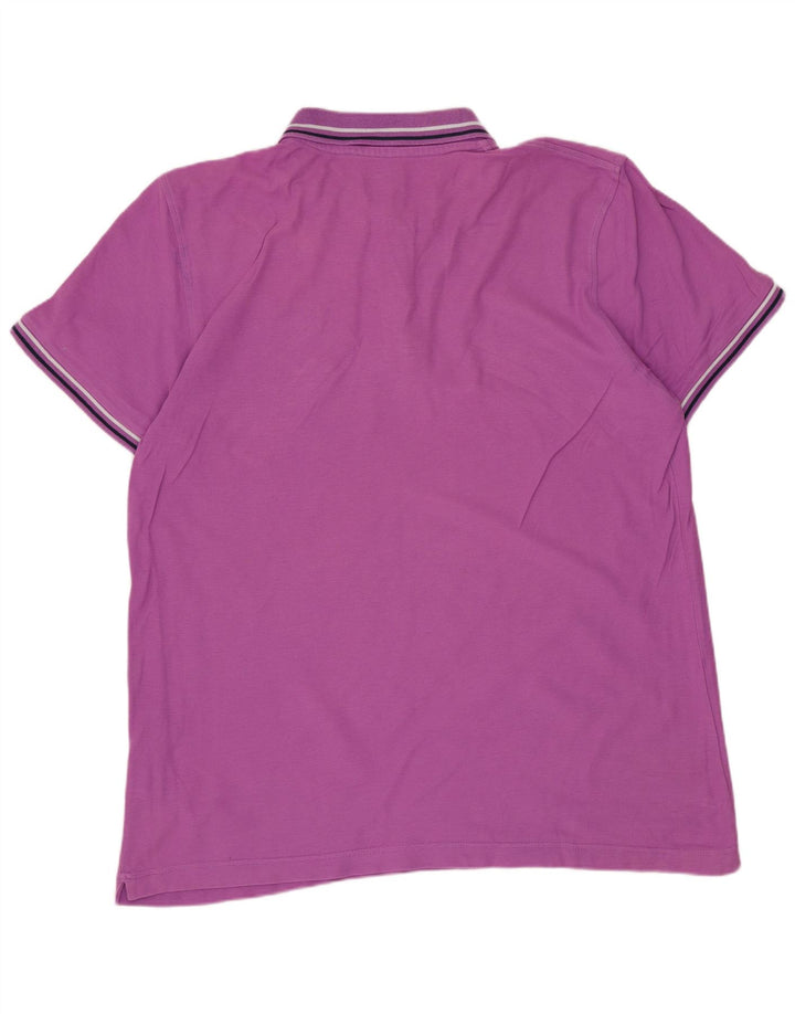 Camisa polo masculina LOTTO XL algodão roxo