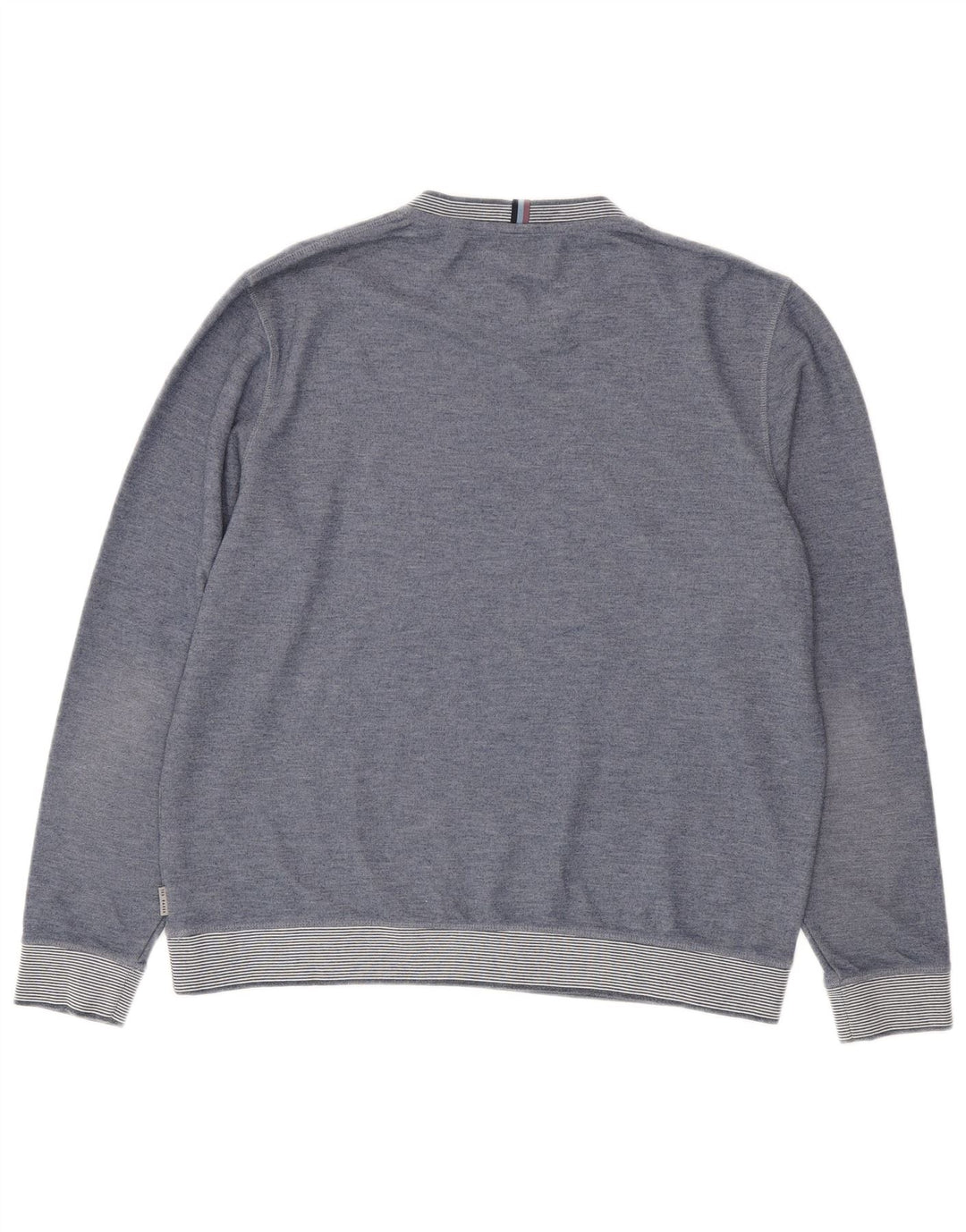 Suéter feminino TED BAKER tamanho 6 2XL azul poliéster