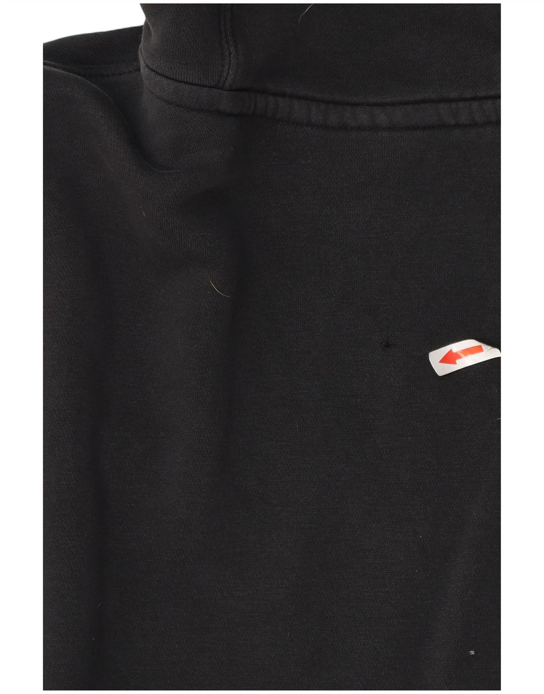 Jumper masculino Nike com capuz alto médio algodão preto