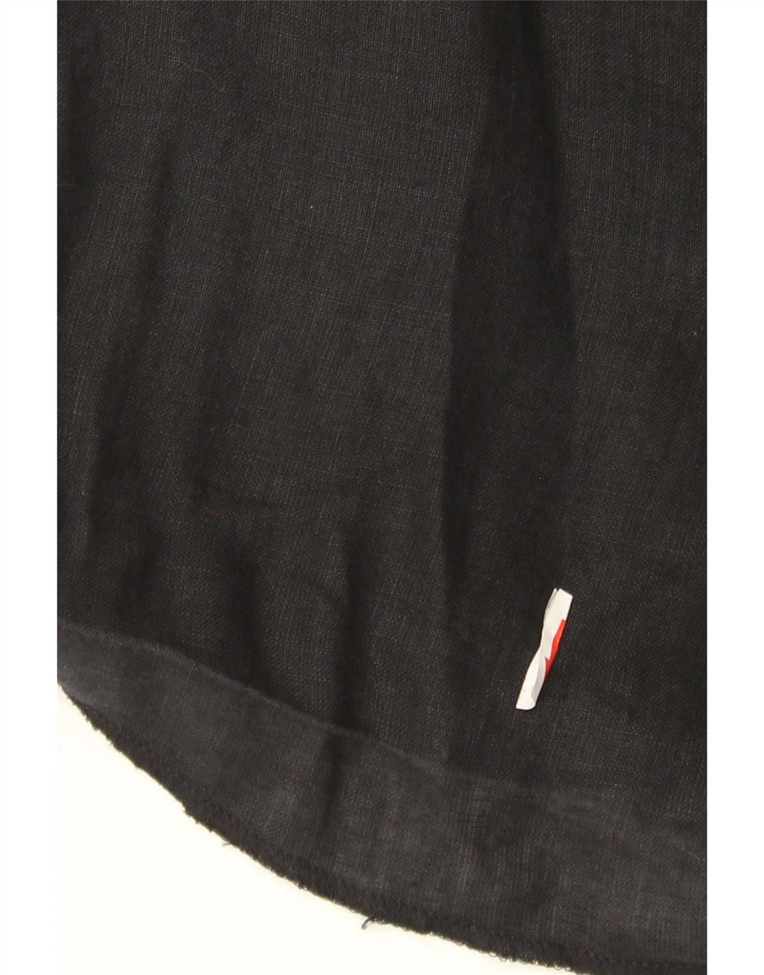 Zara Shorts Chino feminino de cintura alta médio W28 preto