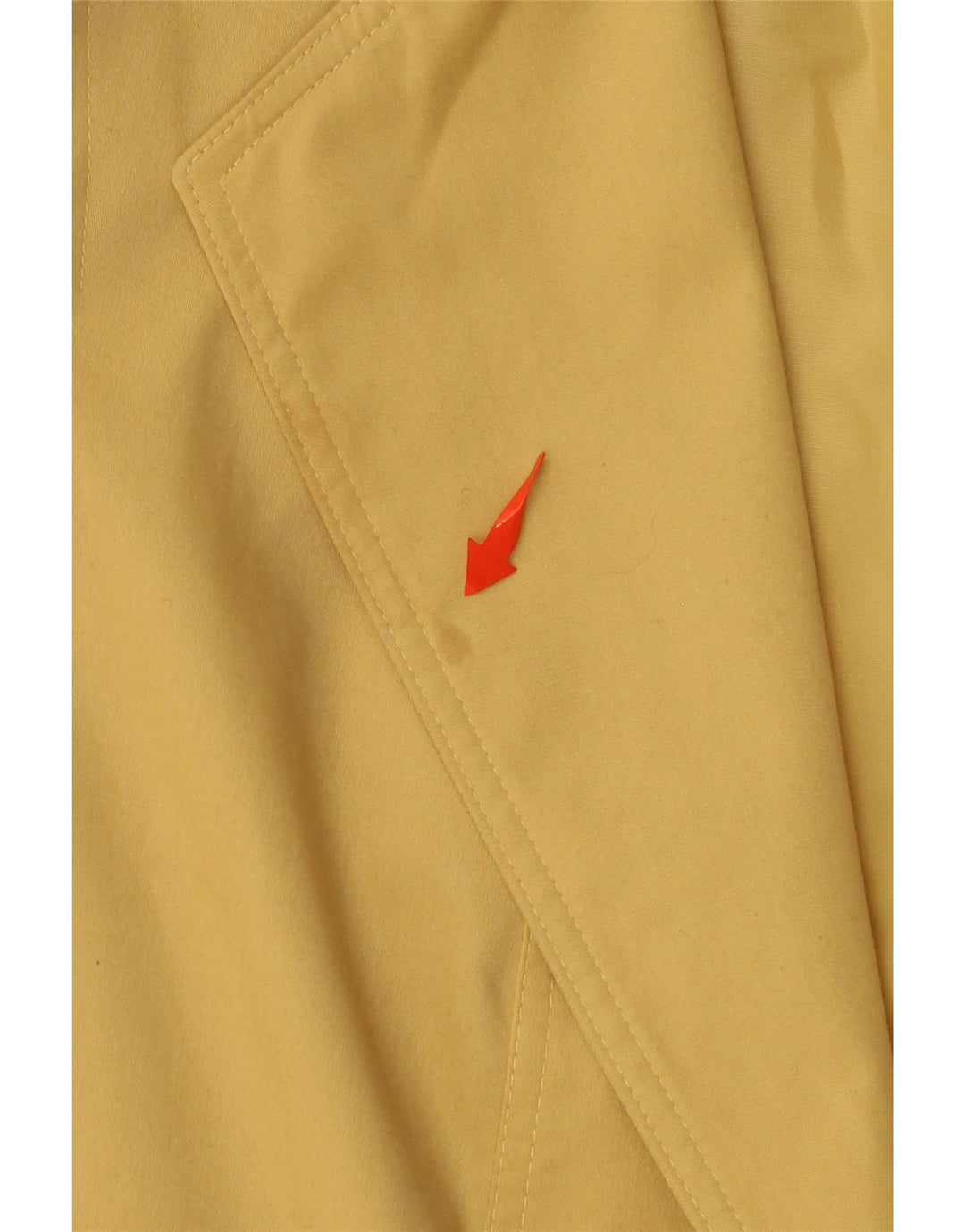 Jaqueta blazer feminina Hucke crop 3 botões UE 42 grande algodão amarelo